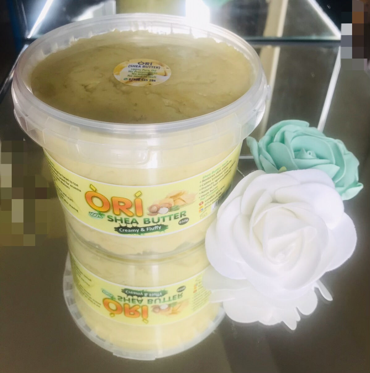 100% Raw Organic Shea Butter 650G